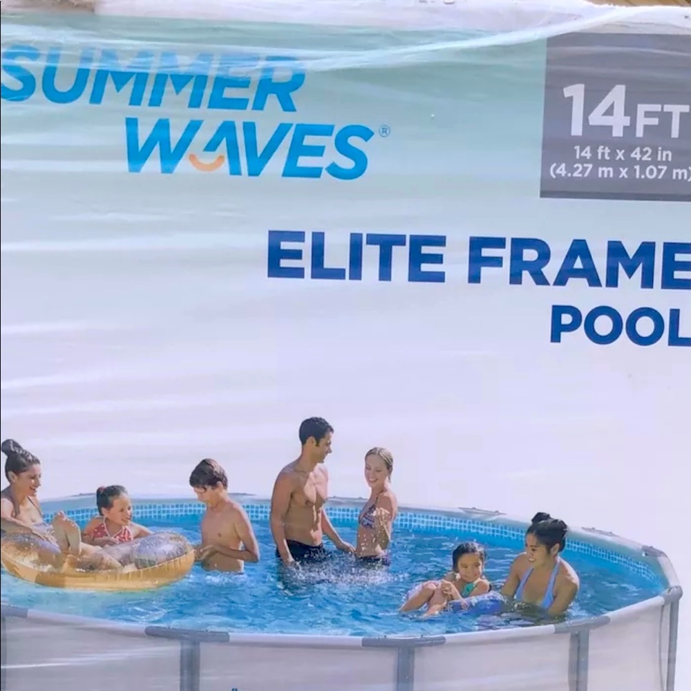 Summer Wave 14 Ft Swim Pool New